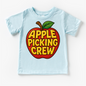 Apple Picking Crew Fall Shirt - Apple Picking Orchard Tee