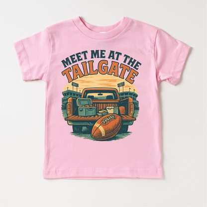 Meet Me At The Tailgate Football Shirt - Retro Football Tee