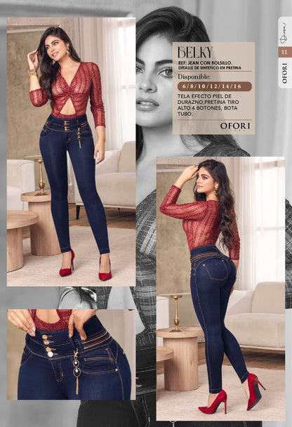 Belky 100% Authentic Colombian Push Up Jeans