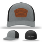 Dirty Hands Clean Money Hat | Blue Collar Leather Patch Design