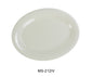 Yanco MS-212IV Mile Stone Oval Platter | Kitchen + Metal