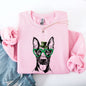 Doberman, Adorable Dog, St Patrick's Day, Lucky, Irish Sweatshirt