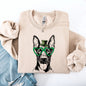Doberman, Adorable Dog, St Patrick's Day, Lucky, Irish Sweatshirt