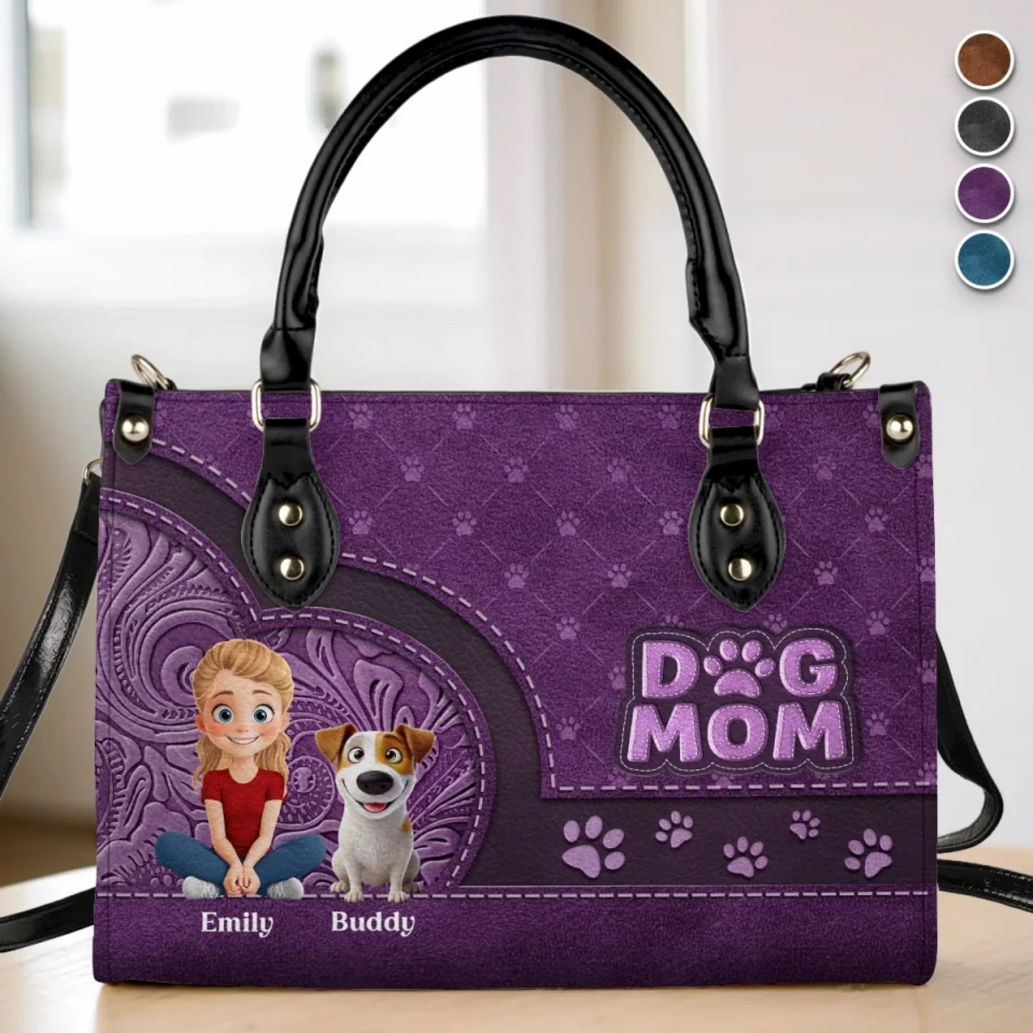 Dog/Cat Mom, More Love And Less Bark - Personalized Gift for Dog/Cat Lovers, Dog/Cat Mom, Pet Lovers