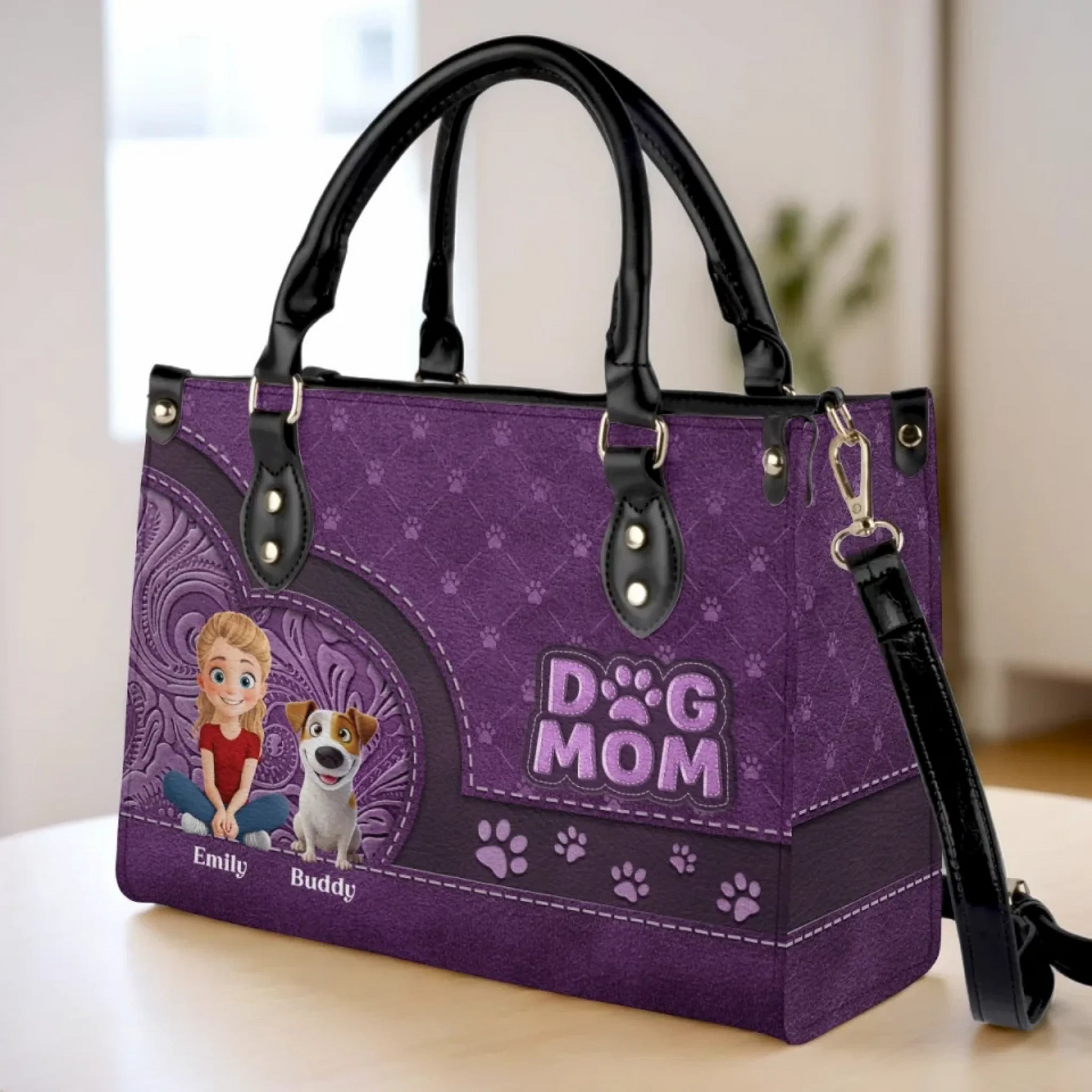 Dog/Cat Mom, More Love And Less Bark - Personalized Gift for Dog/Cat Lovers, Dog/Cat Mom, Pet Lovers