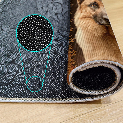 Please Remember When Visiting Dogs House - Personalized Doormat - Personalized Gift for Dog Lovers, Pet Lovers, Dog Mom, Dog Dad