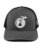 Snap Back Hat - CHARCOAL/BLACK