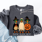 Duck Duck Boo, Funny Goose Halloween, Silly Duck Ghost, Witch, Trick or Treat, Spooky Season, Halloween Sweatshirt