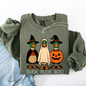 Duck Duck Boo, Funny Goose Halloween, Silly Duck Ghost, Witch, Trick or Treat, Spooky Season, Halloween Sweatshirt