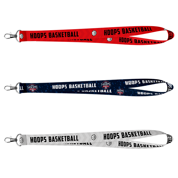 Custom Basketball Landyard (3 Pieces)