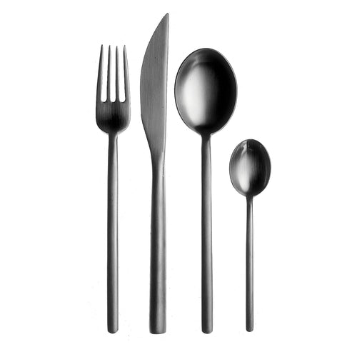 3 Pcs Serving Set (Fork Spoon and Ladle) DUE ICE | Silverware | Kitchen + Metal |
