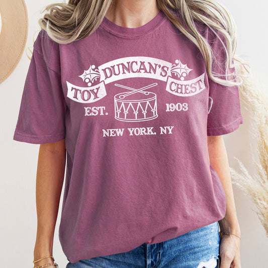 Duncan's Toy Chest, Home Alone, Christmas, Movie Comfort Colors Tshirt