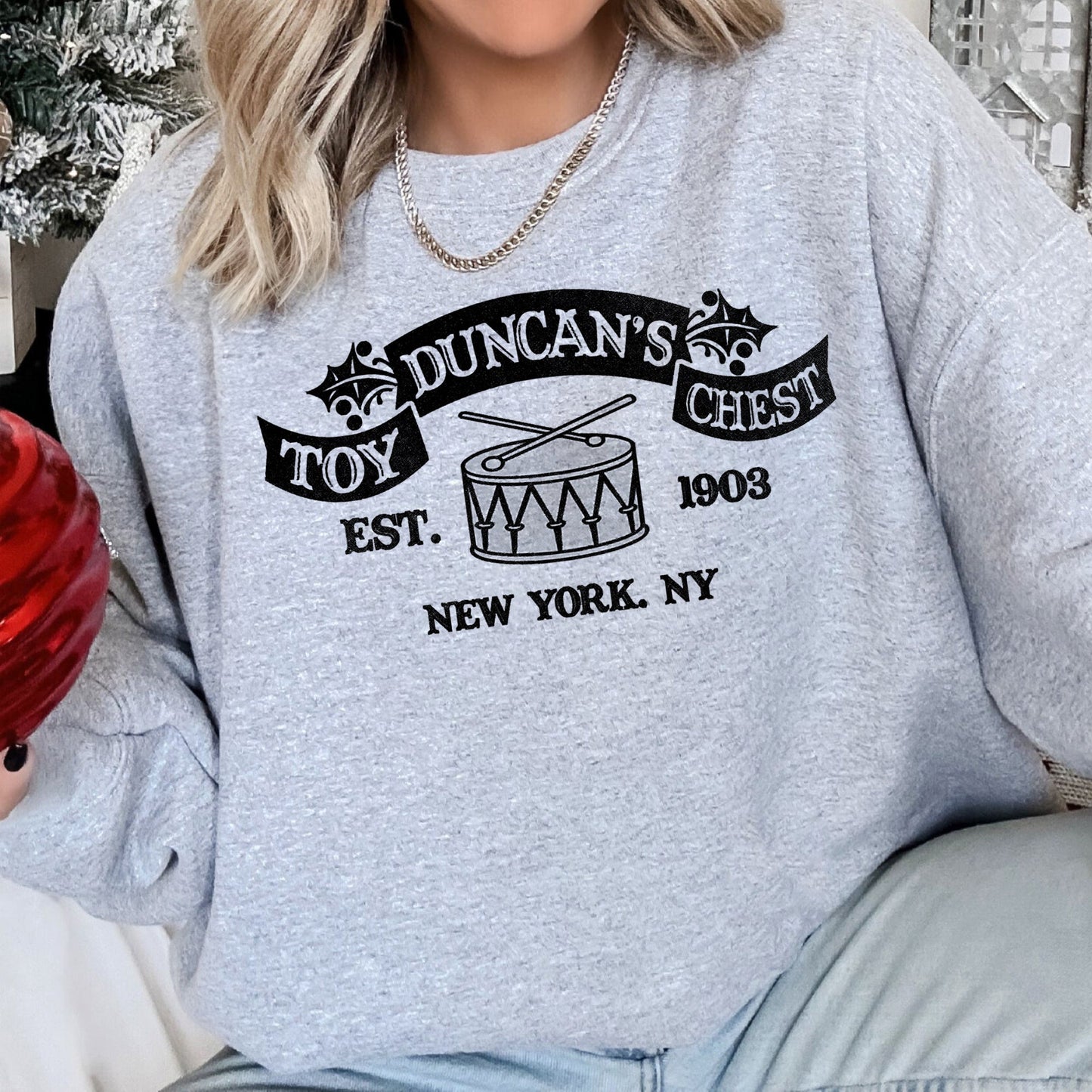 Duncan's Toy Chest Home Alone Christmas Sweatshirt