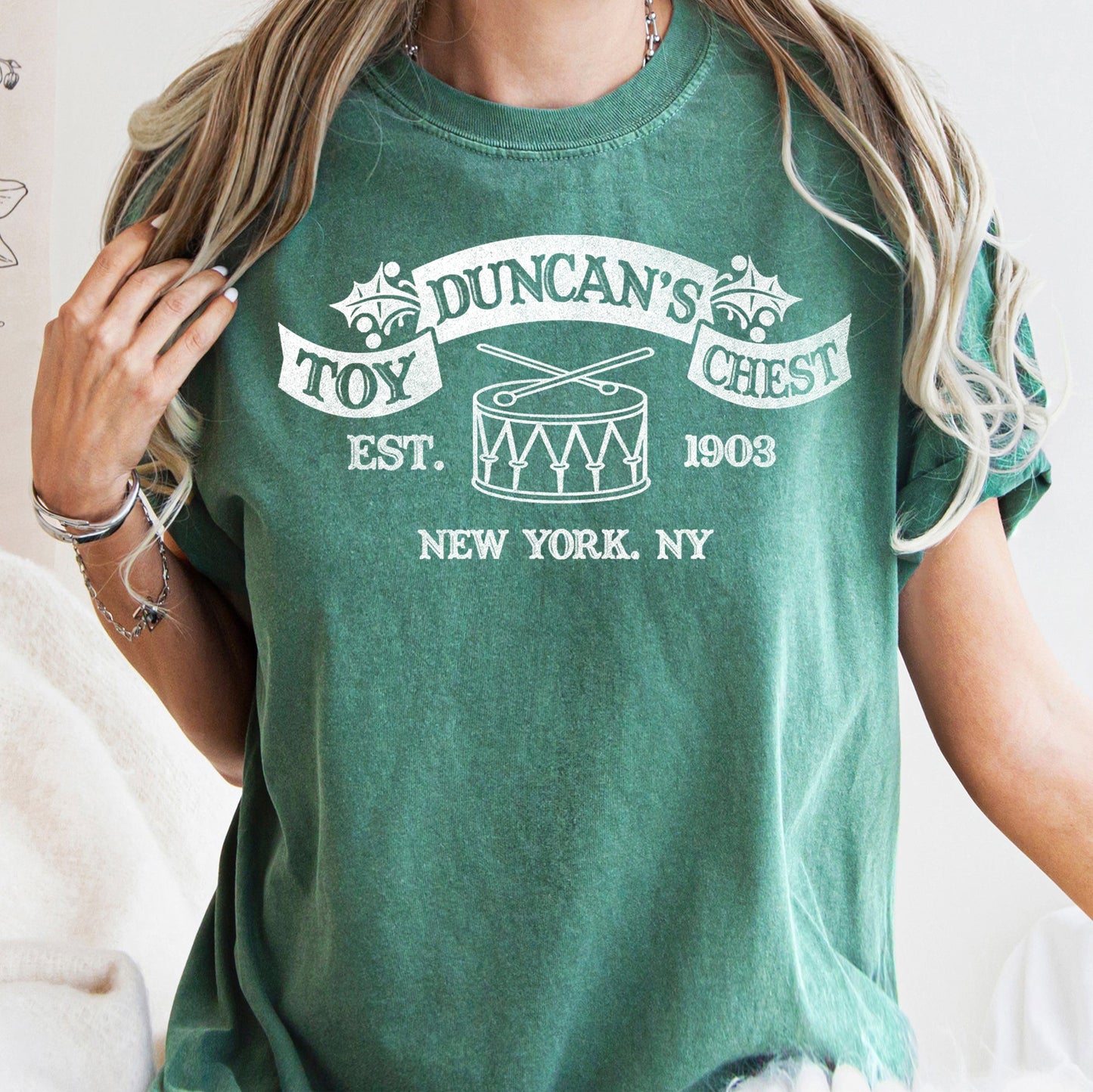 Duncan's Toy Chest, Home Alone, Christmas, Movie Comfort Colors Tshirt