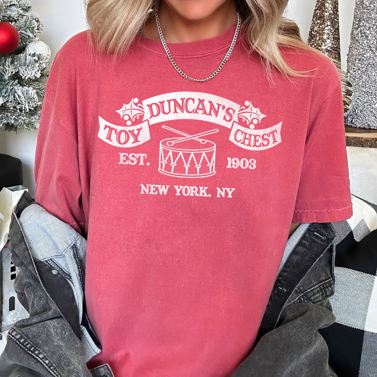 Duncan's Toy Chest, Home Alone, Christmas, Movie Comfort Colors Tshirt