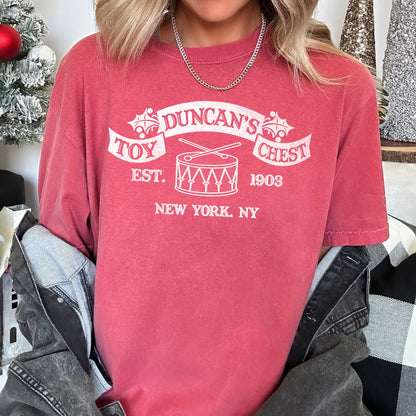 Duncan's Toy Chest, Home Alone, Christmas, Movie Comfort Colors Tshirt