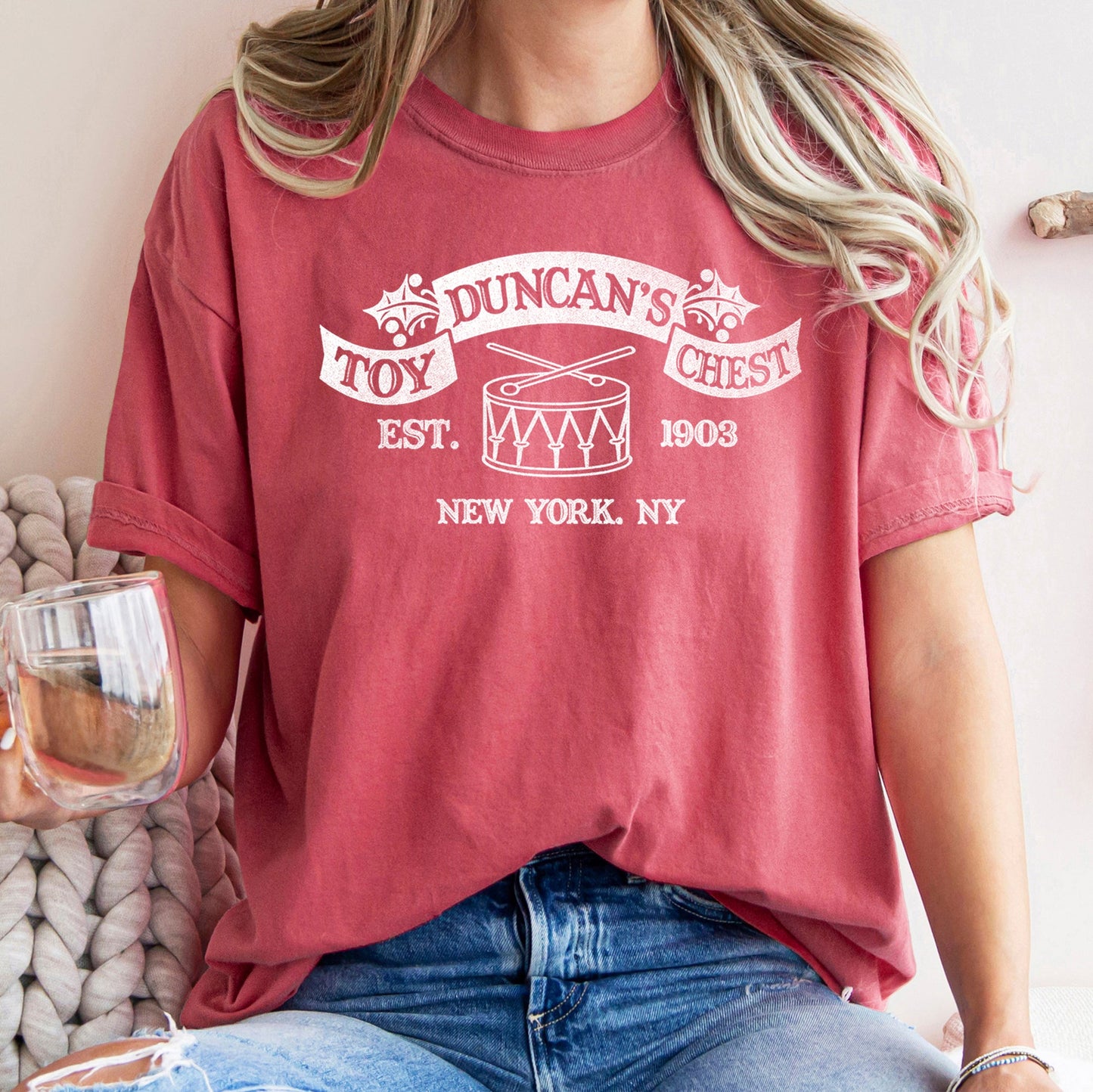 Duncan's Toy Chest, Home Alone, Christmas, Movie Comfort Colors Tshirt