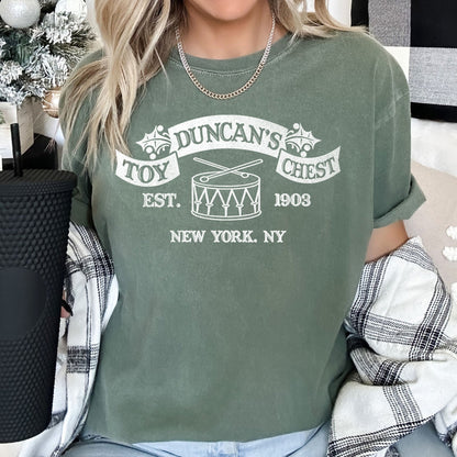 Duncan's Toy Chest, Home Alone, Christmas, Movie Comfort Colors Tshirt