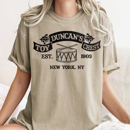 Duncan's Toy Chest, Home Alone, Christmas, Movie Comfort Colors Tshirt