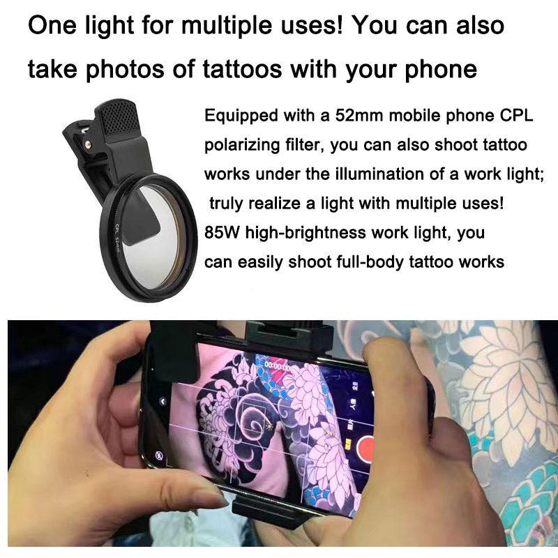 INKSOUL®  Tattoo removal reflective work & photography light kit