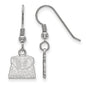 Sterling Silver University of Alabama XS (Tiny) Dangle Earrings