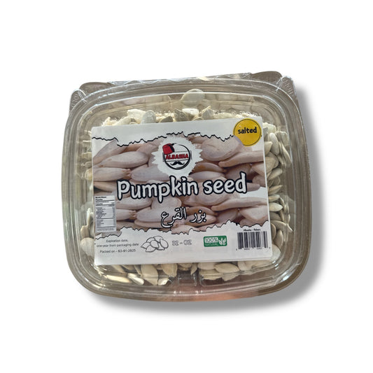 Albasha Salted Pumpkin Seeds 32 oz | Roasted, Vegan, Gluten-Free Snack High in Zinc & Magnesium