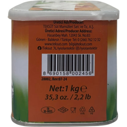 Tek Sut 1Kg Sheep Milk Cheese - Creamy, Rich Flavor, Ideal For Cooking and Snacking