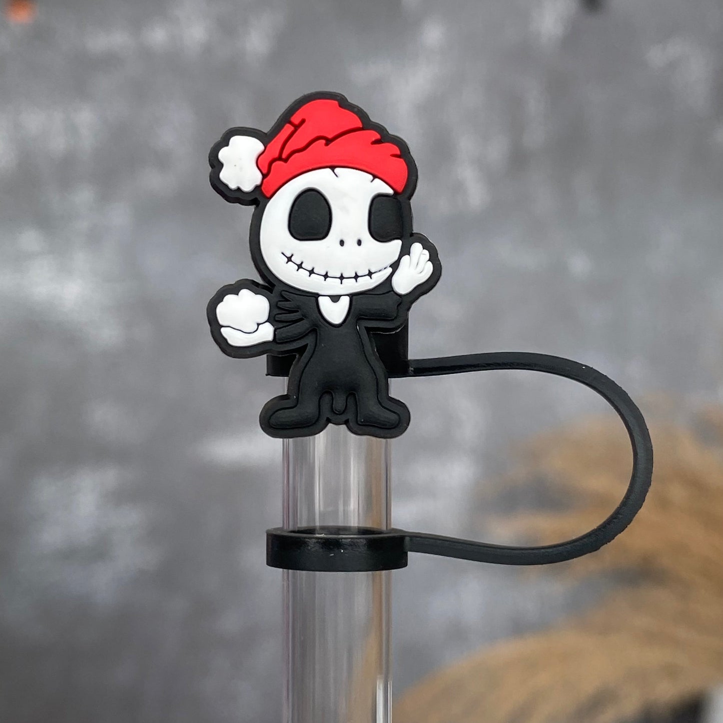 Halloween Nightmare Before Christmas Straw Topper