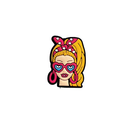 Malibu Girl Straw Toppers