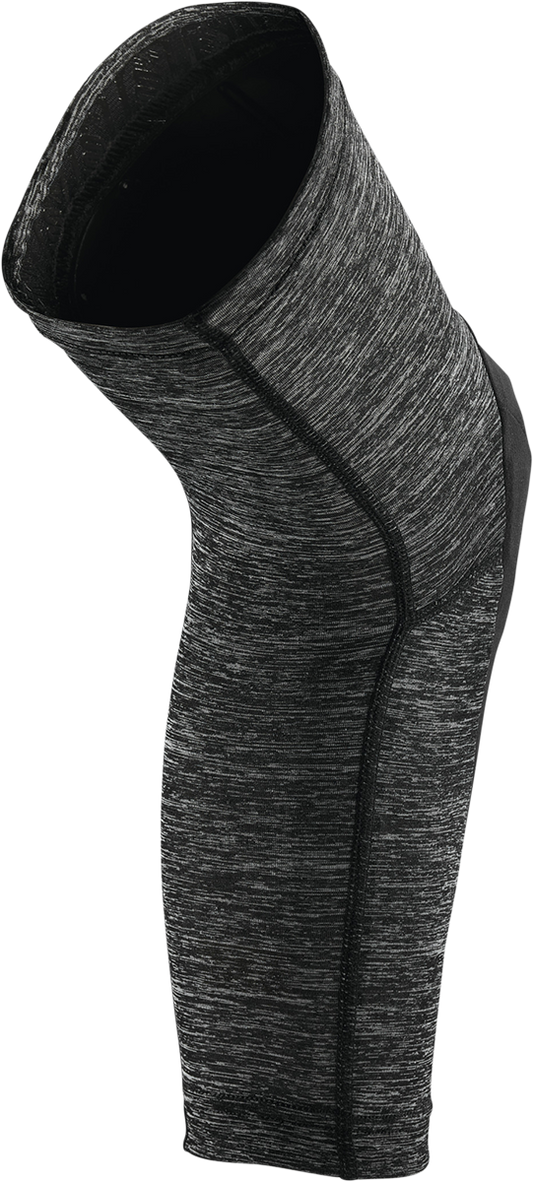 100% Teratec Knee Guards - Gray/Black - XL 70003-00008