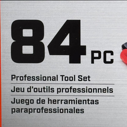 CRESCENT 1/4-Inch & 3/8-Inch Drive 6 & 12 Point SAE/Metric Mechanics Tool Set