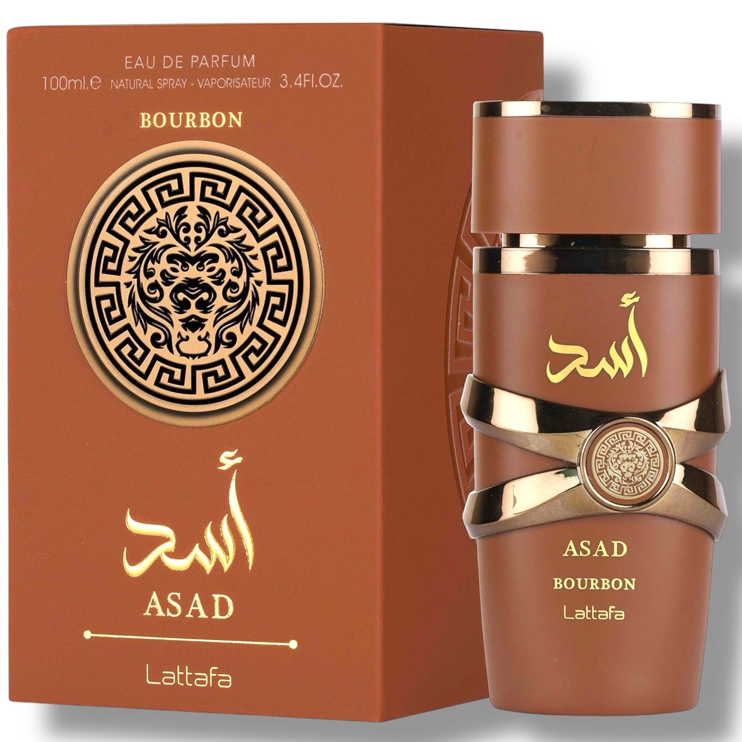 Latafa Asad Bourbon - Luxury Niche Fragrances For Discerning Tastes, 100ml