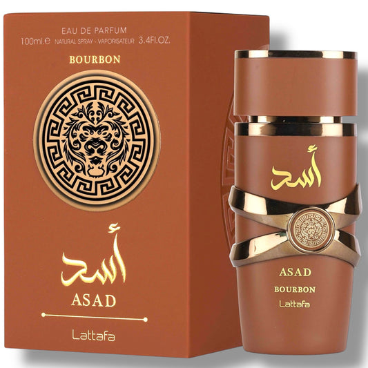Latafa Asad Bourbon - Luxury Niche Fragrances For Discerning Tastes, 100ml