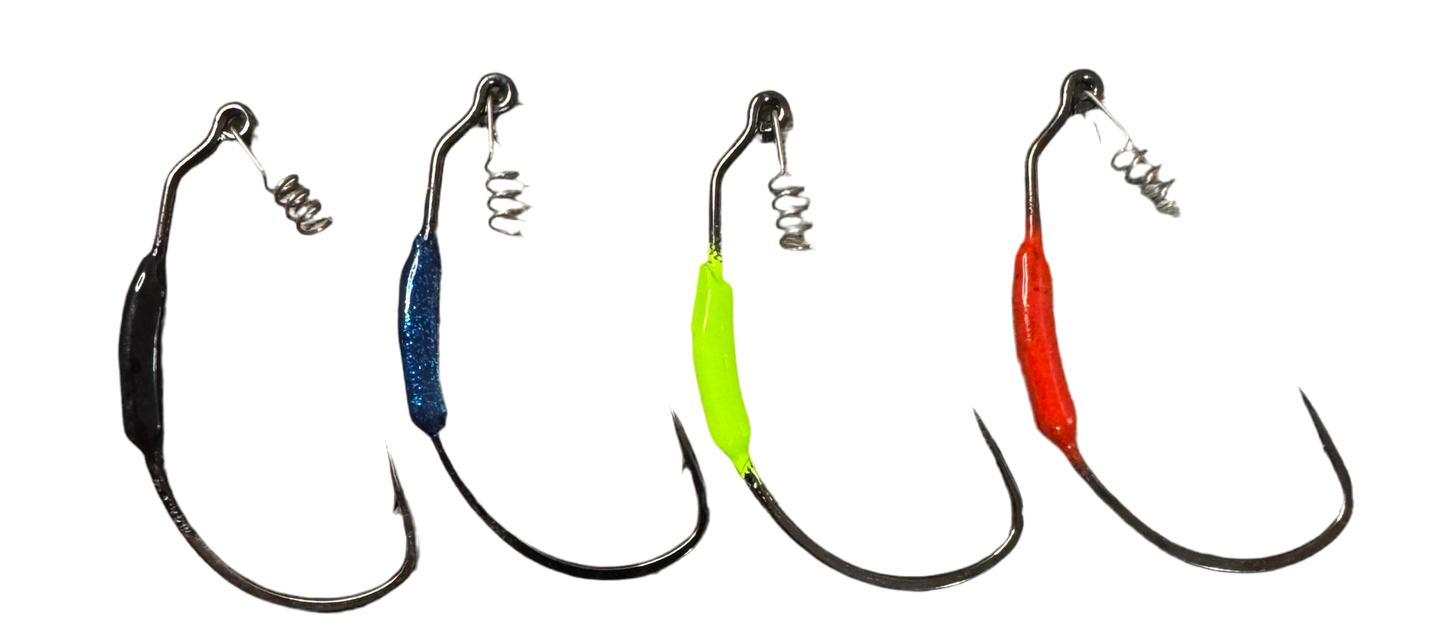 3 pack Weighted Hooks