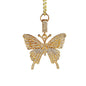 BLING BUTTERFLY Charm - Tumbler Handle Charm