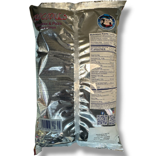 Mr.Chips Crocodile Snack - Irresistibly Crunchy Savory Treats for All Ages