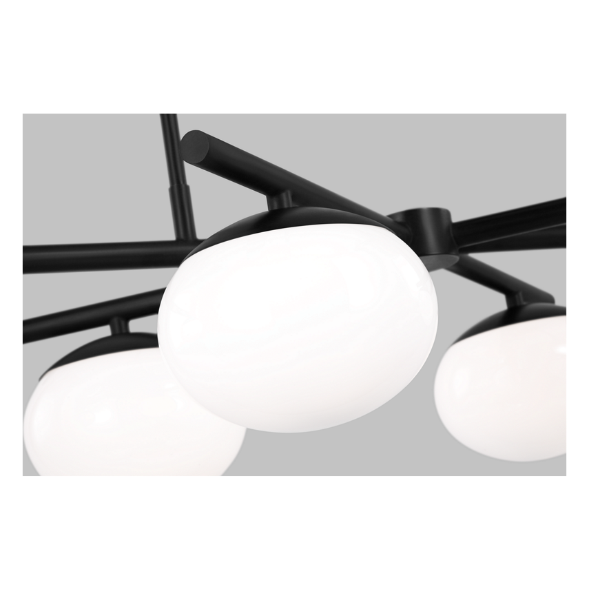 Lune Large Linear Chandelier