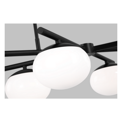 Lune Large Linear Chandelier