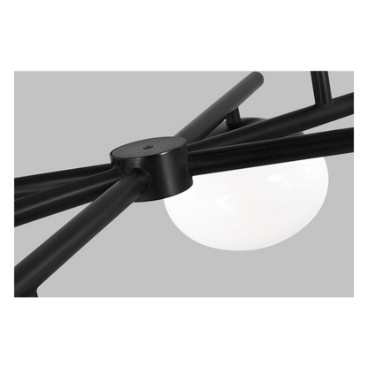 Lune Large Linear Chandelier