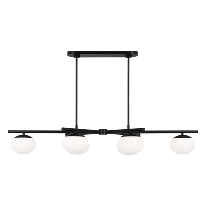 Lune Large Linear Chandelier