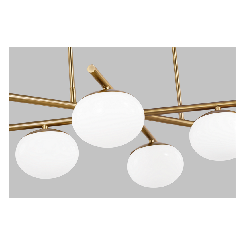 Lune Large Linear Chandelier
