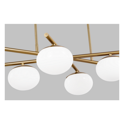 Lune Large Linear Chandelier