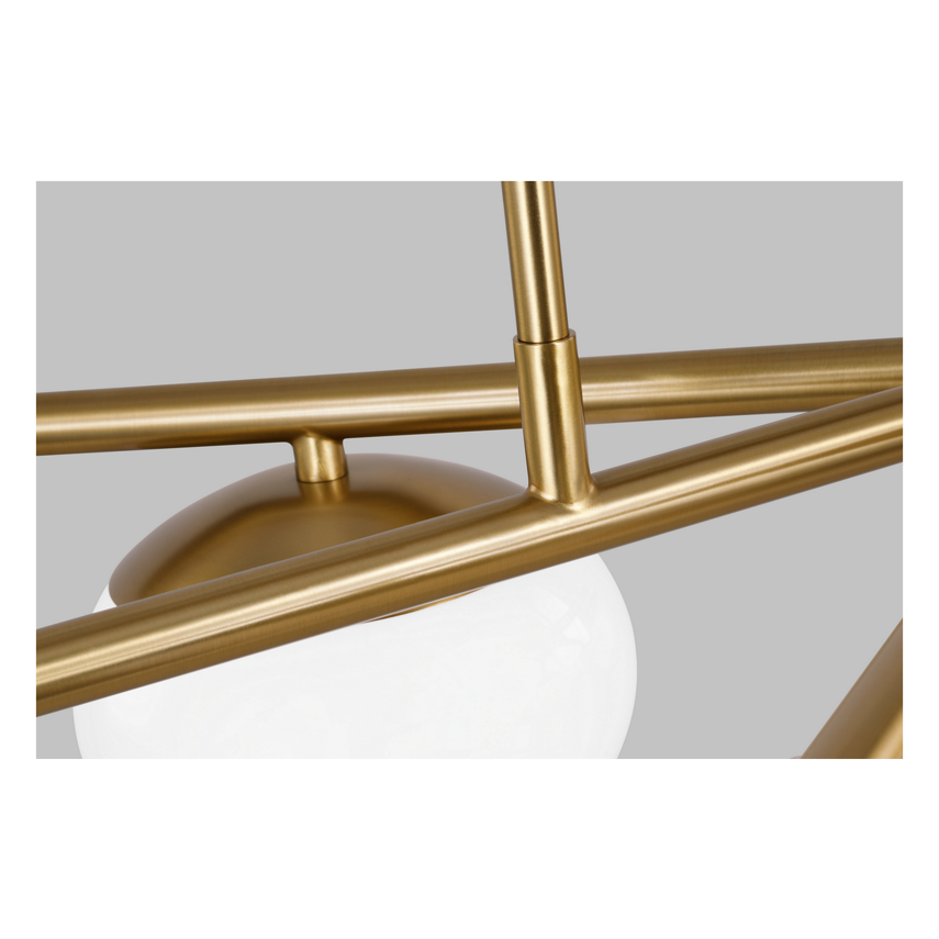 Lune Large Linear Chandelier