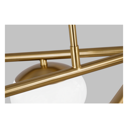 Lune Large Linear Chandelier