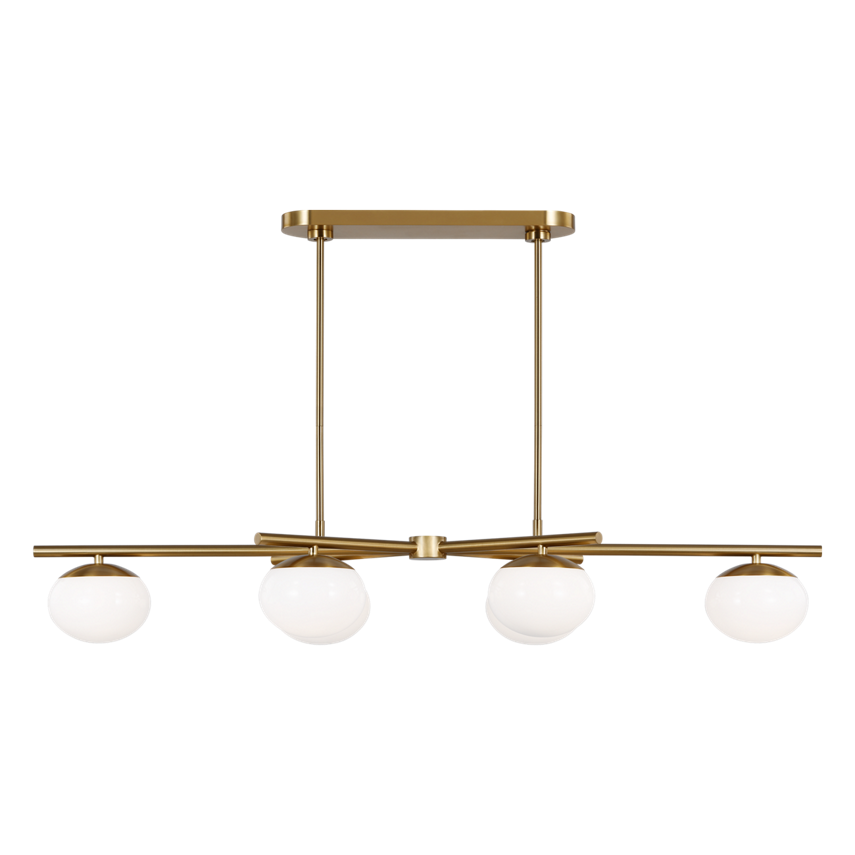 Lune Large Linear Chandelier