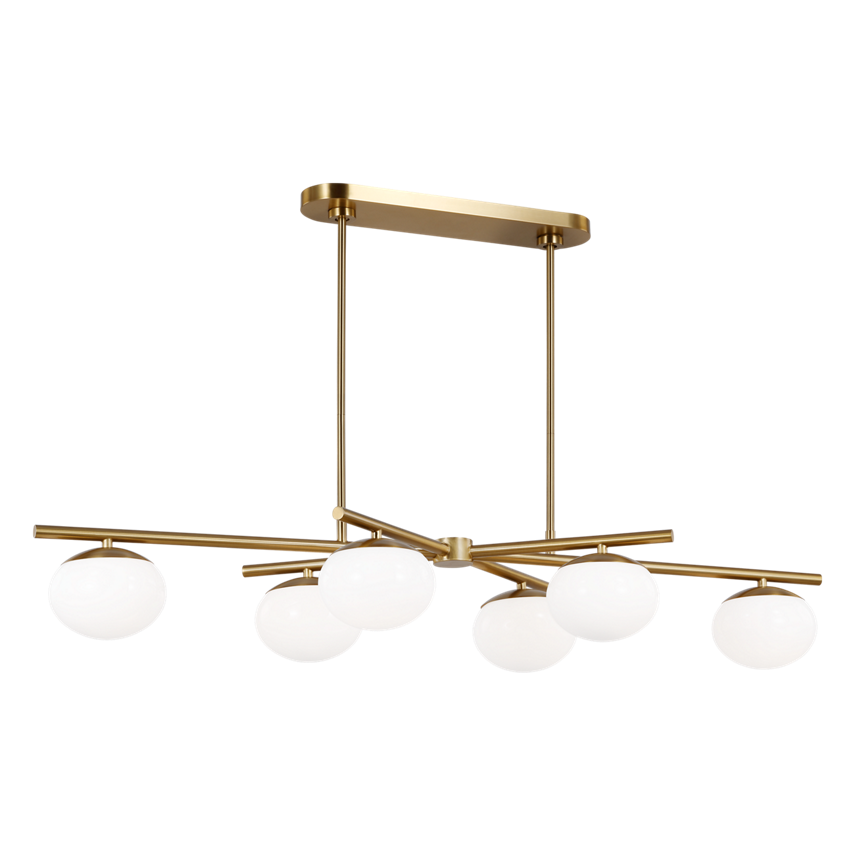 Lune Large Linear Chandelier