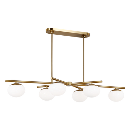 Lune Large Linear Chandelier