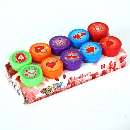 10 Pcs Toy Stamp Set