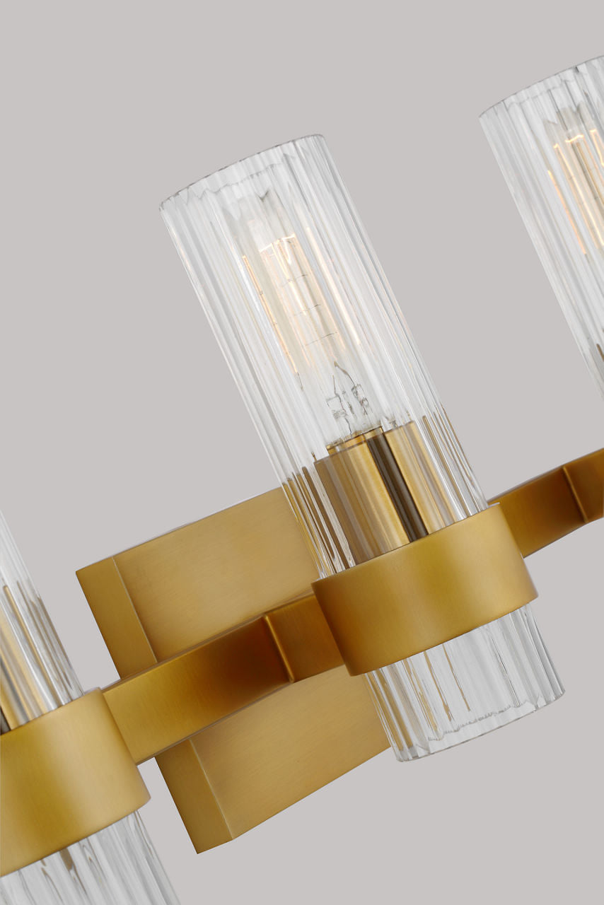Visual Comfort Geneva 3-Light Vanity Sconce | CV1023 | Studio Collection