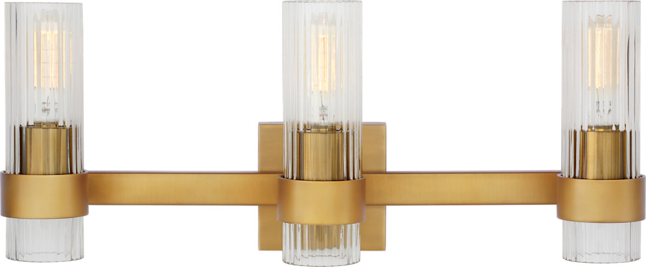 Visual Comfort Geneva 3-Light Vanity Sconce | CV1023 | Studio Collection